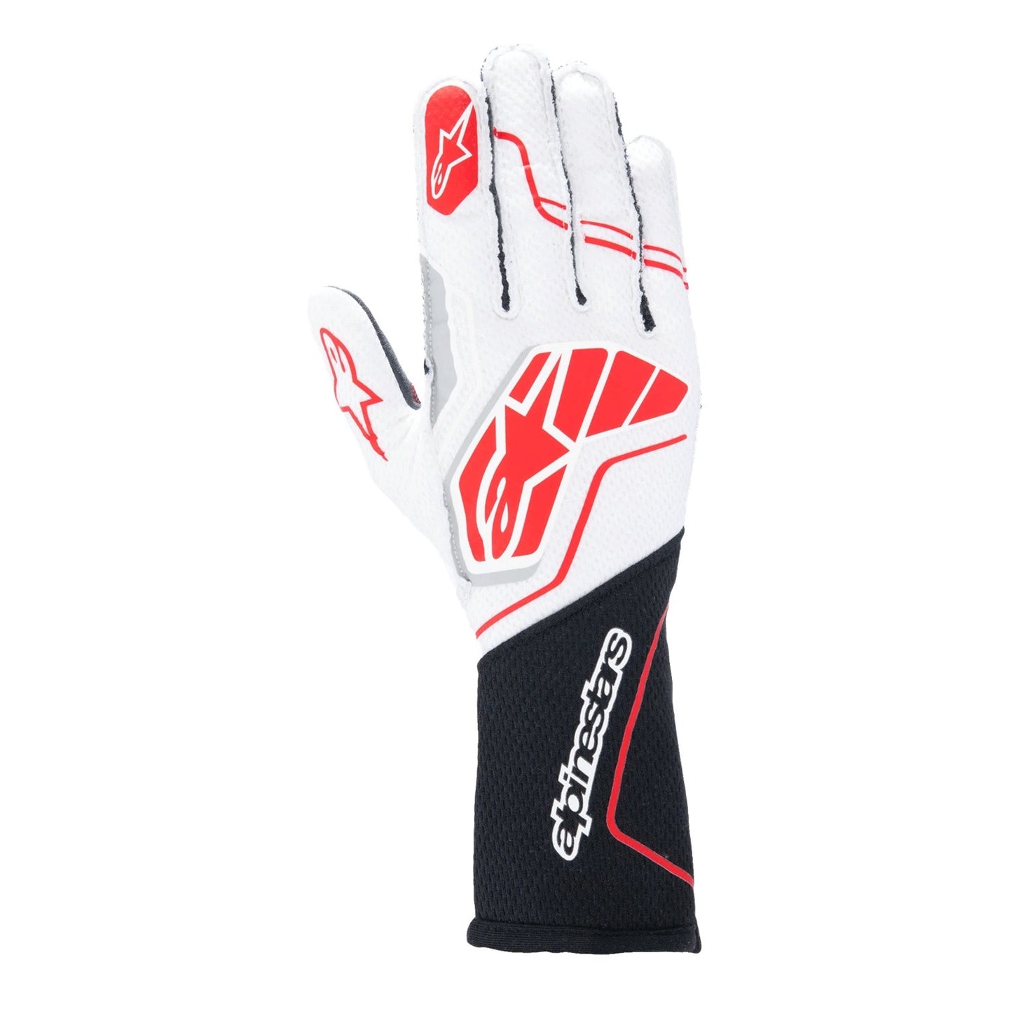 Glove Tech-1 ZX V4 Blk / Wht / Red 2X-Large