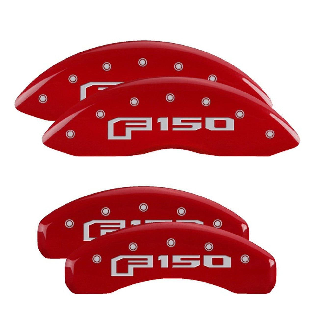 Set of 4 Caliper Covers Engraved Front and Rear