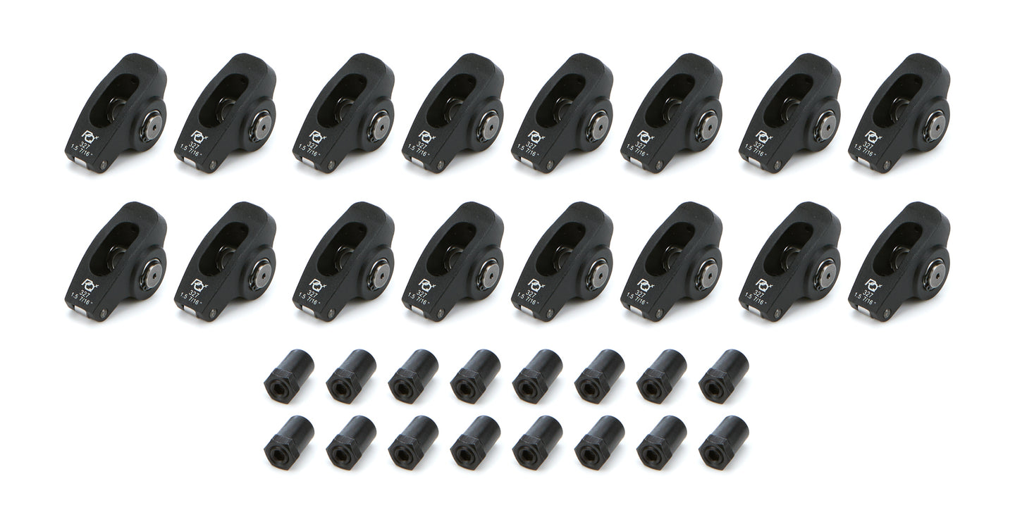 SBC Roller Rocker Arms - 1.5 Ratio 7/16 Stud