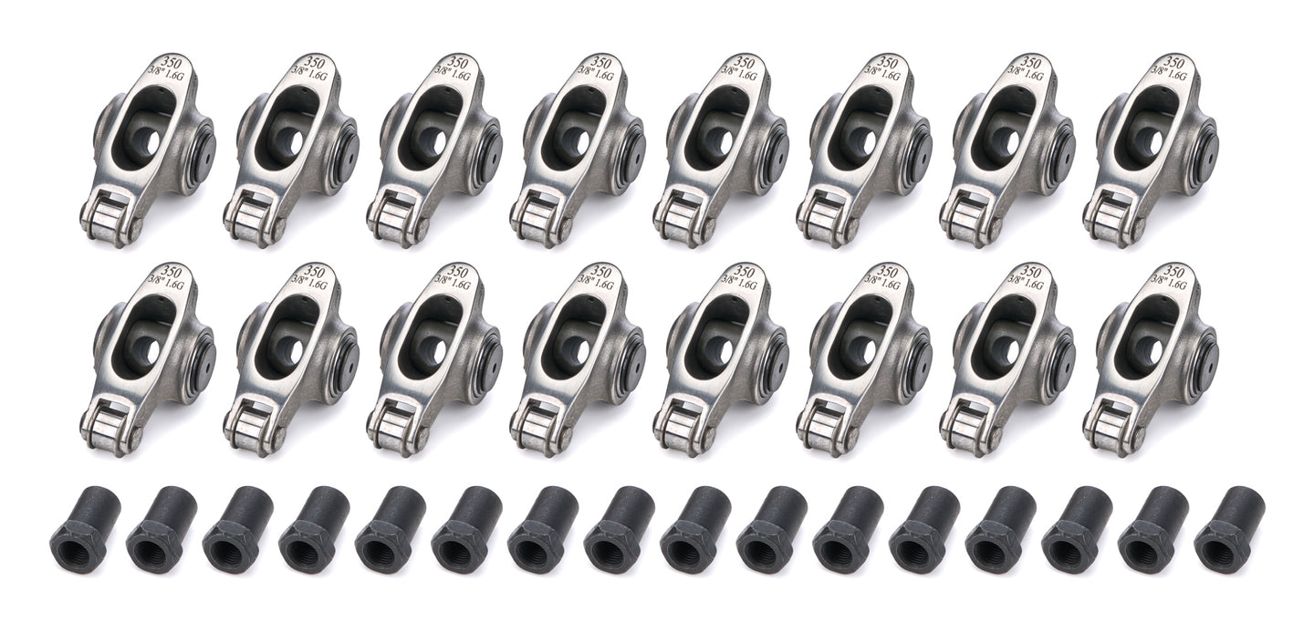 SBC Vortec S/S Roller R/A's - 1.6 Ratio 3/8 St