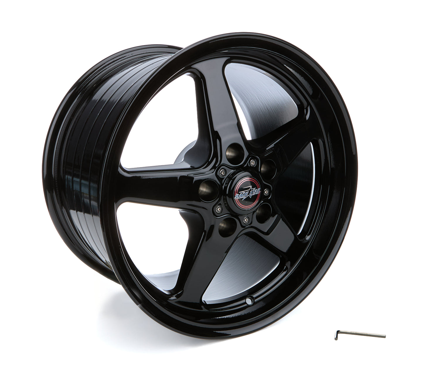 92 Drag Star Bracket Rac er Gloss Black 17x10.5