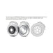 Baer Brakes 78-88 GM Malibu/El Camino/Monte Carlo/Regal 13in Classic Series Front Brake Kit - Red