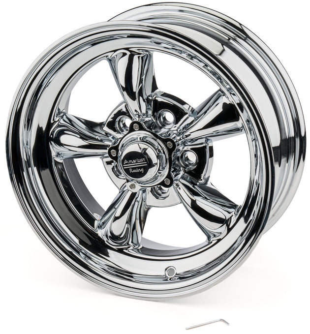 15X6 Torq Thrust II 5 X 4-1/2 BC Chrome