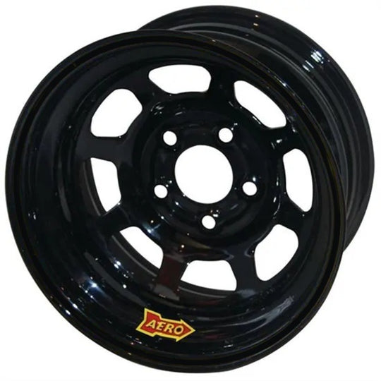 Wheel 15x7 5x5 3in BS Black
