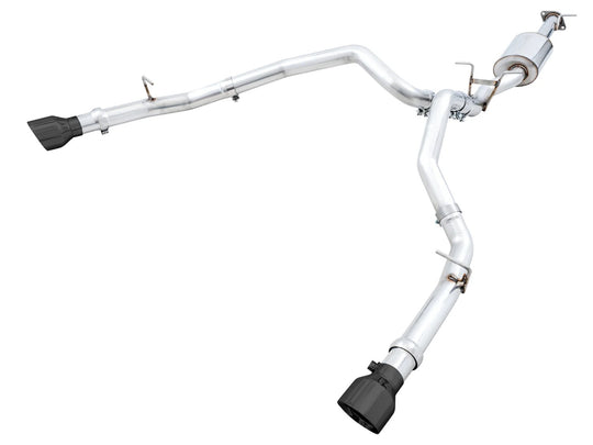 19+ Ram 5.7 1500 Exhaust Dual Outlet Black Tips