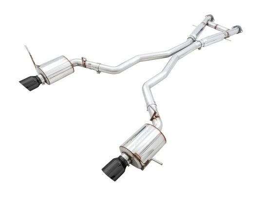 Jeep SRT WK2 Exhaust Dual Outlet Black Tips