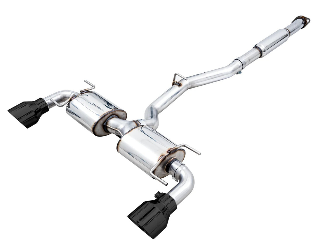 BRZ GR86 FR-S Exhaust Dual Outlet Black Tips
