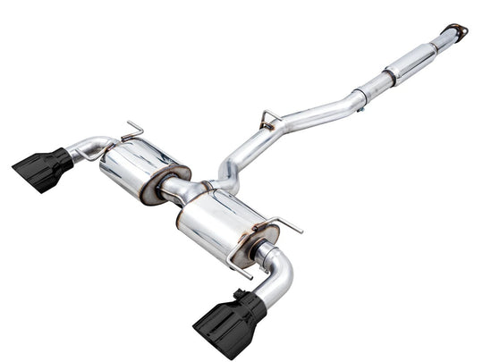 BRZ GR86 FR-S Exhaust Dual Outlet Black Tips