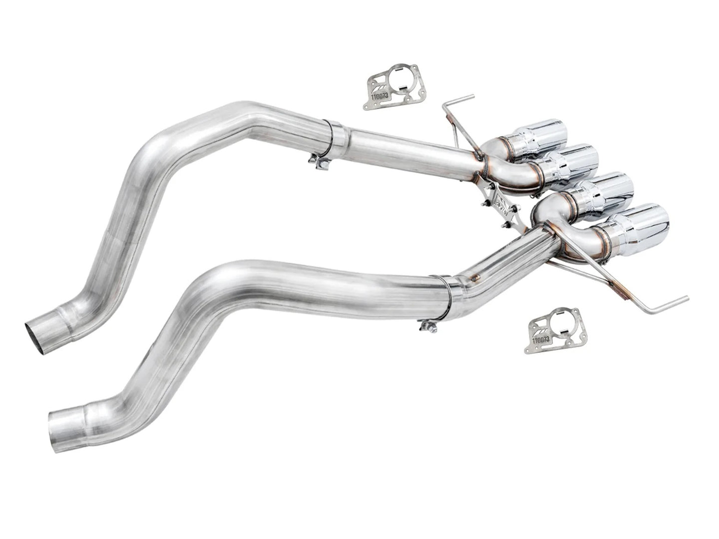 C7 Corvette Exhaust Quad Chrome Tips