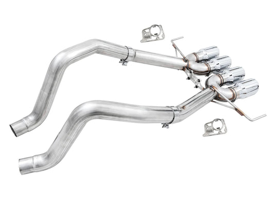 C7 Corvette Exhaust Quad Chrome Tips