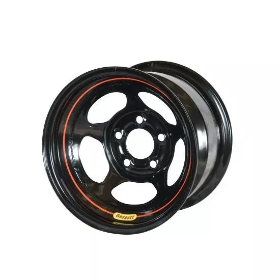 Wheel 15in x 10in 2in BS 5x5 Black Inertia