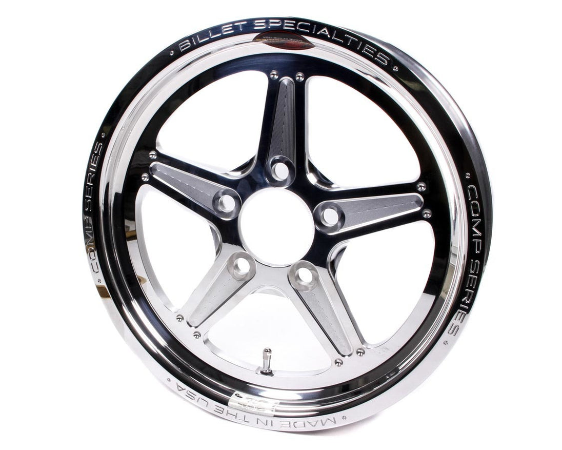 15x3.5 Comp Wheel 2.25bs 5x4.75 bc