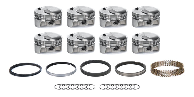 BBC Dome Piston Set w/Rings 4.280 Bore