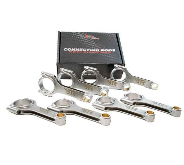 4340 Forged H-Beam Rods 6.125in w/ARP Bolts