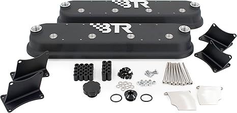 Valve Covers w/Coil Mounts - Black
