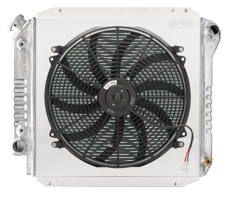 66-77 Bronco V8 Aluminum Radiator module