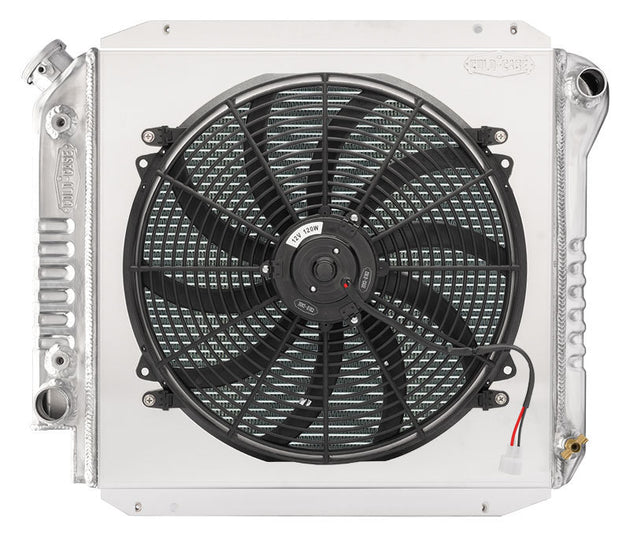 66-77 Bronco V8 Aluminum Radiator module