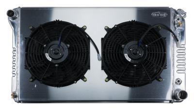 77-87 GM P/U Radiator AT 19in Dual 12in Fans