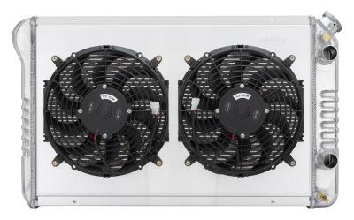 82-92 F-Body LS Swap Radiator w/Dual 12in Fan