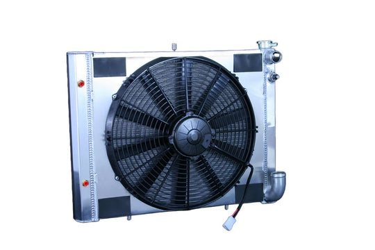 Radiator C2 Corvette LS Swap w/Fans