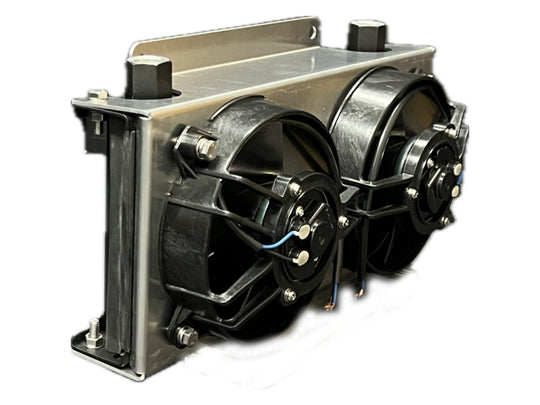 Oil Cooler Stacked Plate 13in x 5.75in x 2in