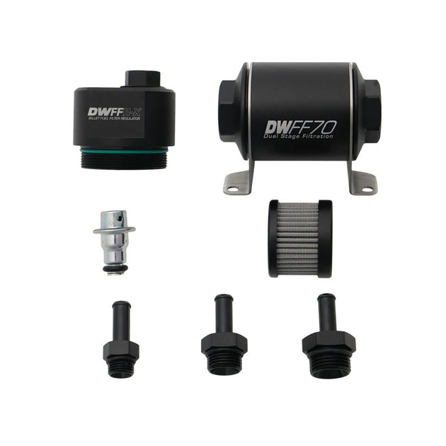 70mm Billet Filter Reg 10 Micron 3/8 Fittings