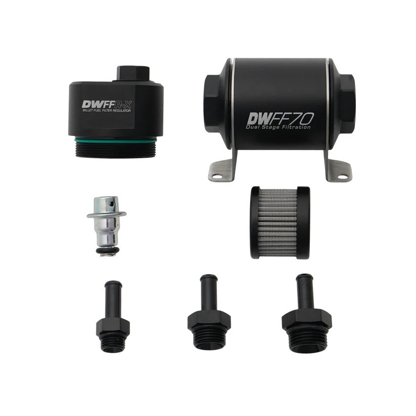 70mm Billet Filter Reg 10 Micron 3/8 Fittings