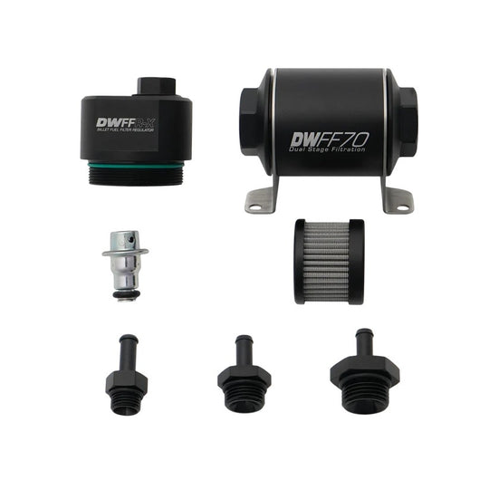 70mm Billet Filter Reg 10 Micron 5/16 Fittings