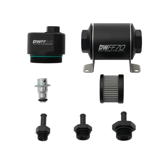70mm Billet Filter Reg 10 Micron 5/16 Fittings