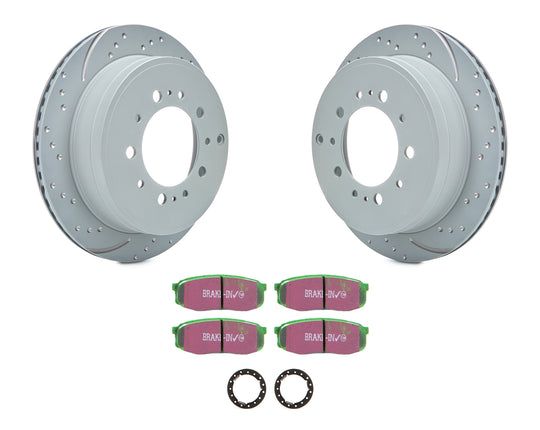 Brake Rotor & Pad Kit Greenstuff Toyota/Lexus