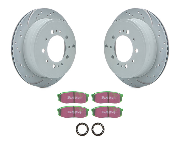 Brake Rotor & Pad Kit Greenstuff Toyota/Lexus