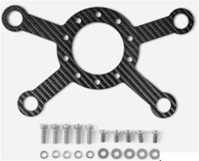 Carbon Fiber Plate w/4 Hole Switch