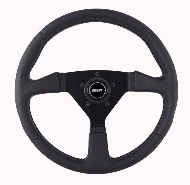 Steering Wheel 13.75in Wrapped w/Black