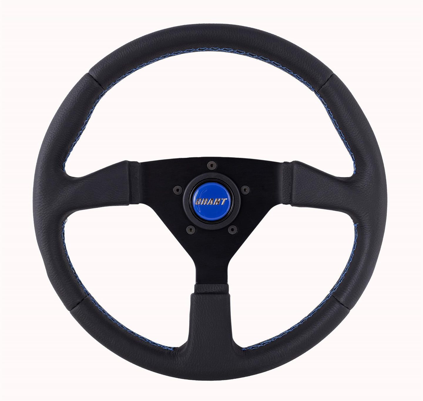 Steering Wheel 13.75in Wrapped w/Blue
