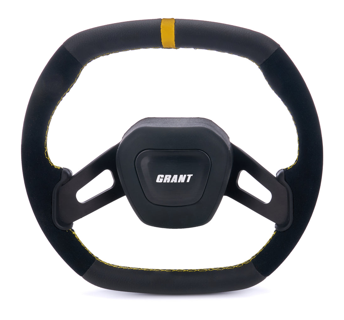 C8 Performance Steering Wheel Yellow Center