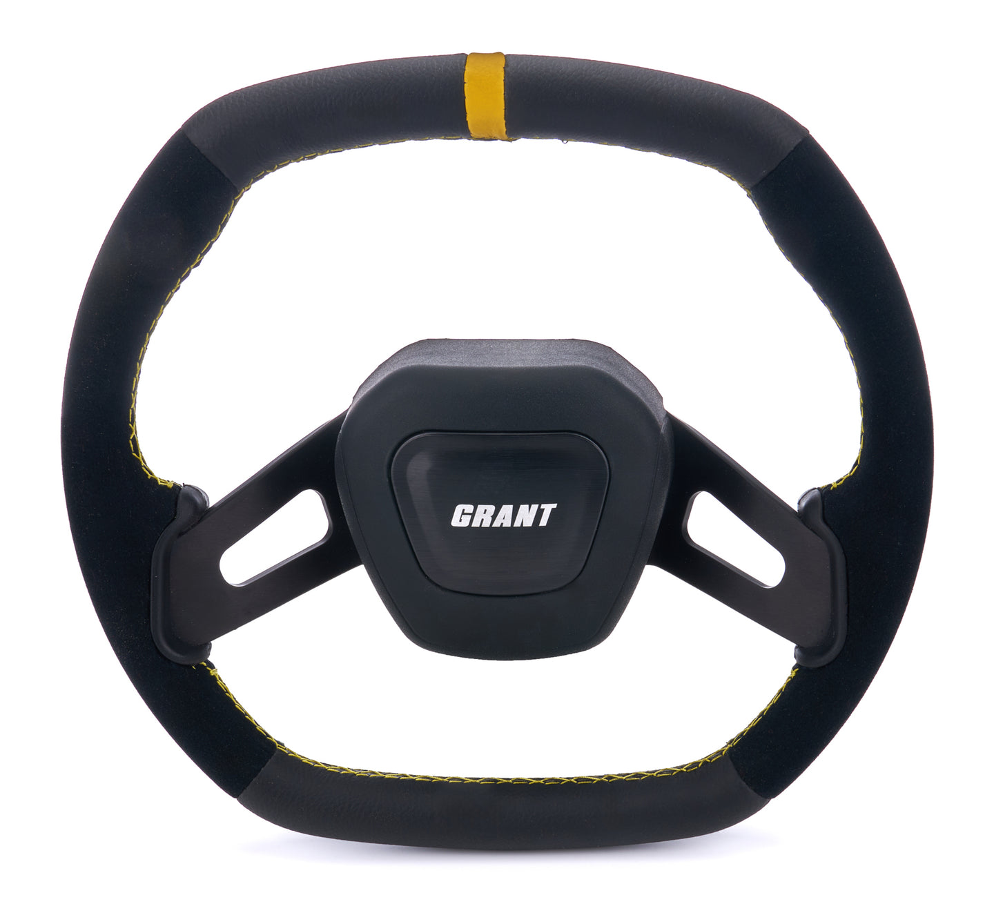 C8 Performance Steering Wheel Yellow Center