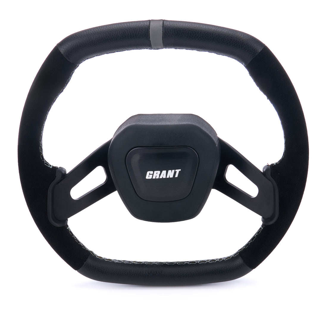 C8 Performance Steering Wheel Grey Center Stripe