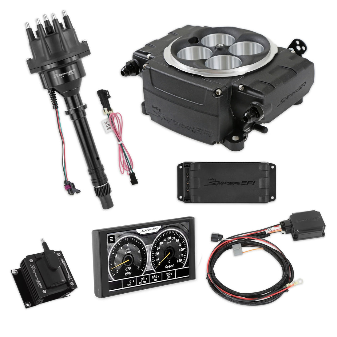 Sniper 2 5in PDM Kit SBC Ignition Black