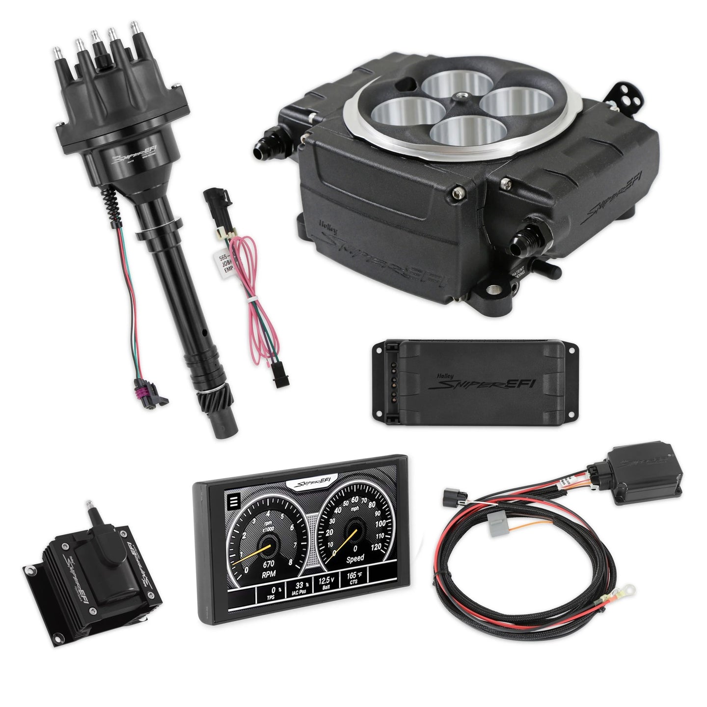 Sniper 2 5in PDM Kit SBC Ignition Black