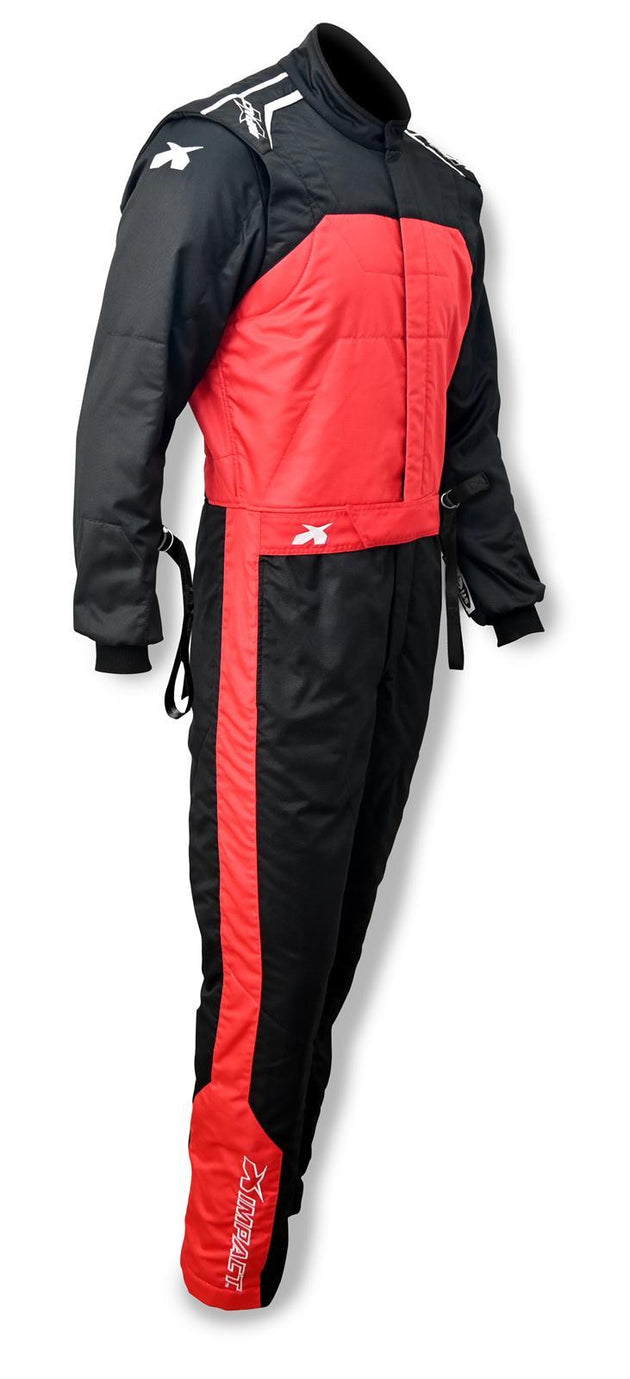 Suit Mini Racer 2.4 1pc Large Blk/Red