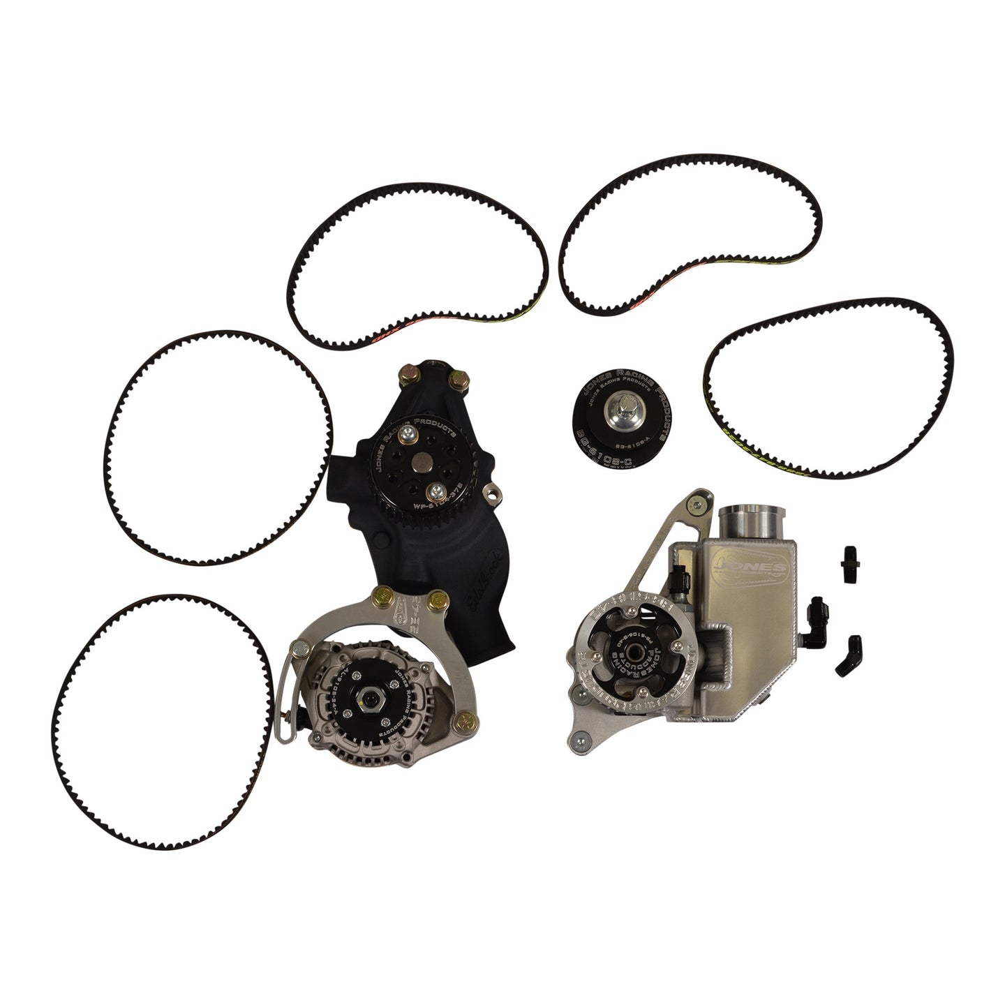 Belt Drive System SBC 604 Crate HTD Aluminum