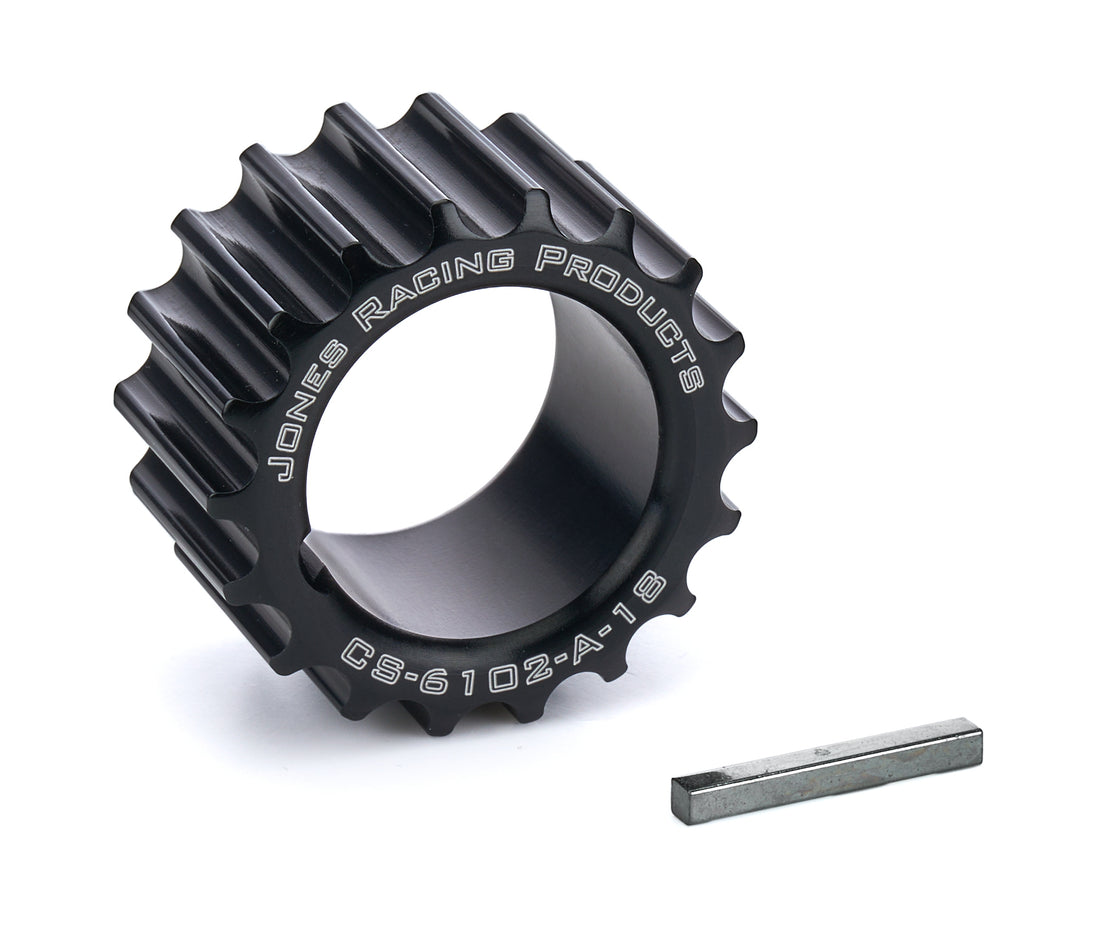 HTD Crankshaft Pulley 18 Tooth 1-1/8iID 1/8in Key