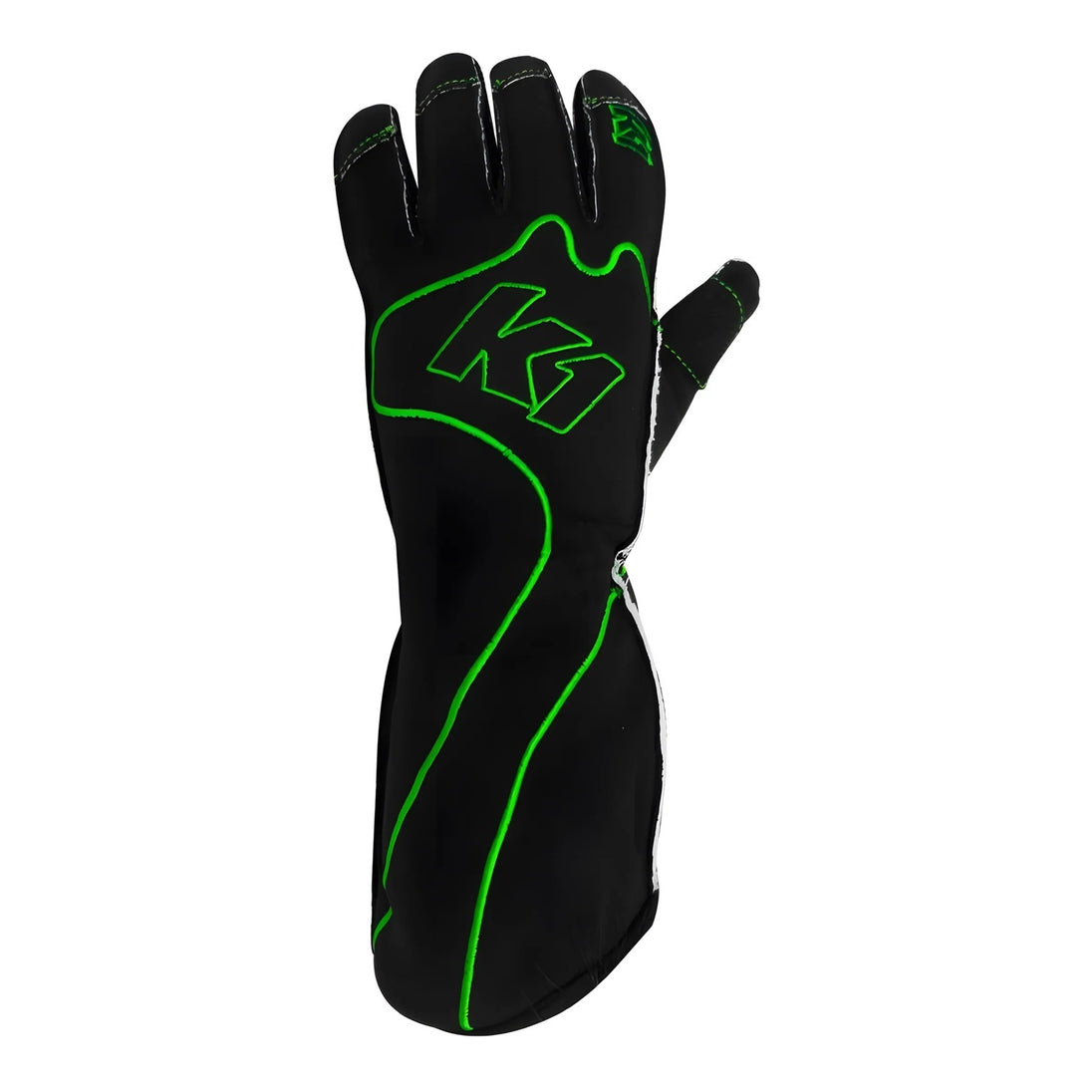 Gloves Karting Adult RS4 X-Large Black/Green