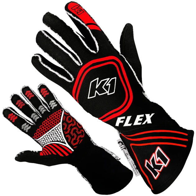 Glove Flex Small Black/ Red