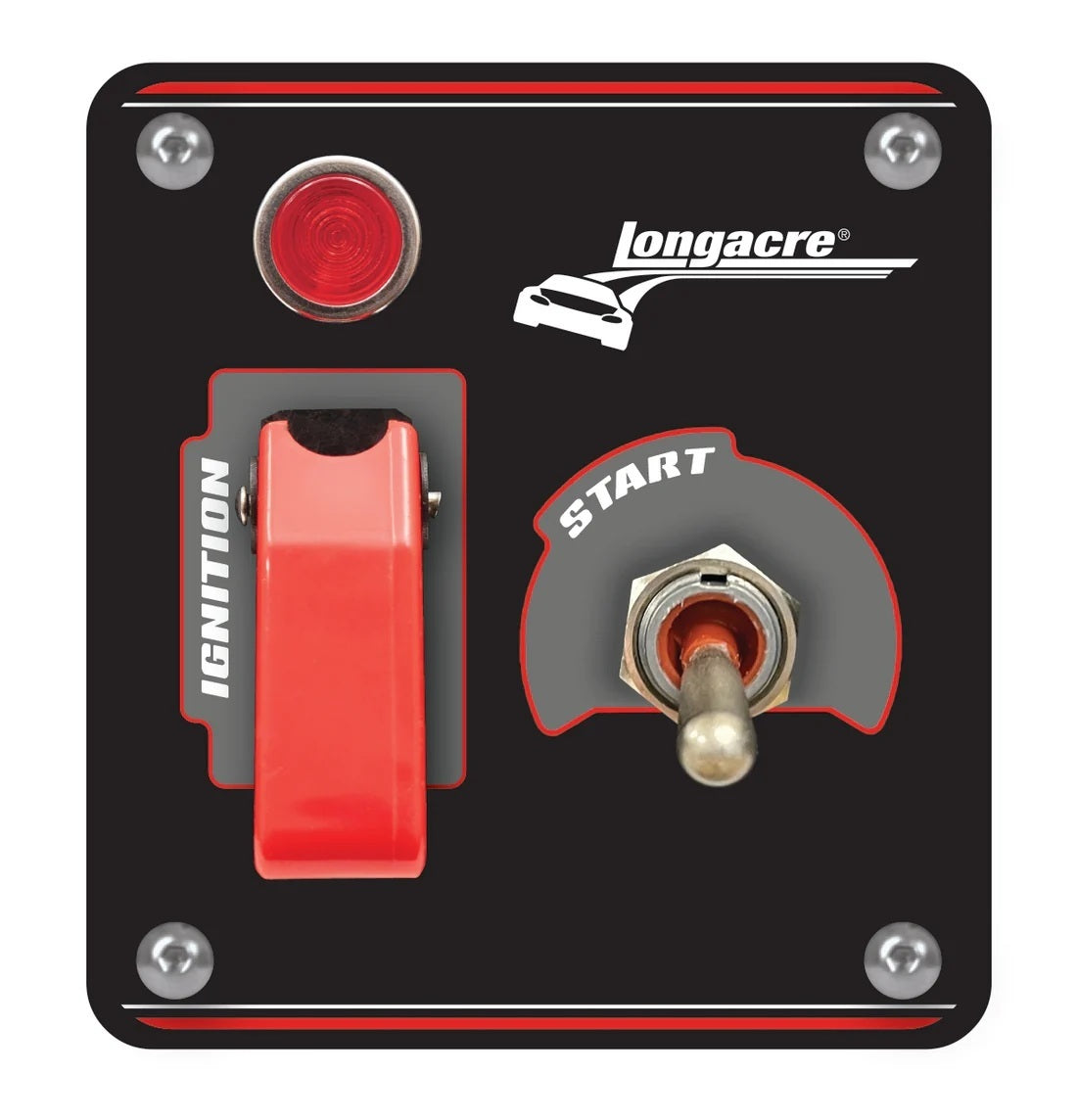 Ignition Panel Black Switch w/Pilot Light