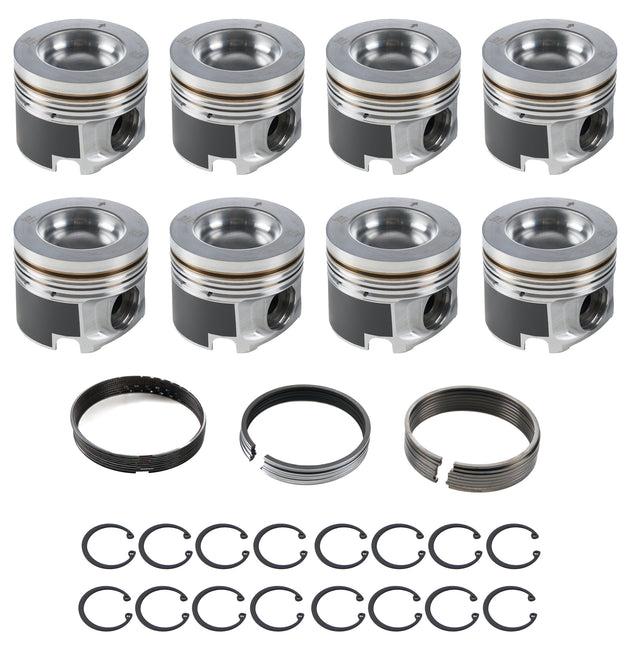 Duramax PowerPak Piston Set 4.055 Bore 6.6L LP5
