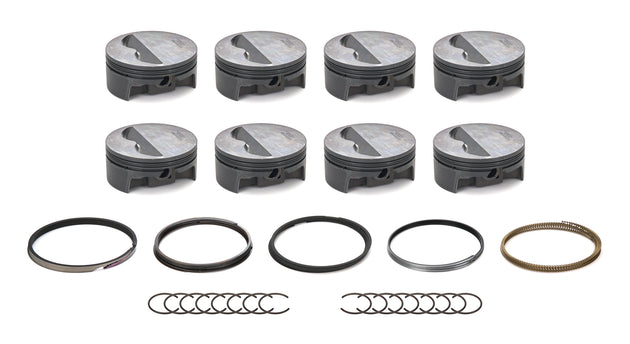 SBC FT Powerpak Piston Set 4.165 Bore -5cc
