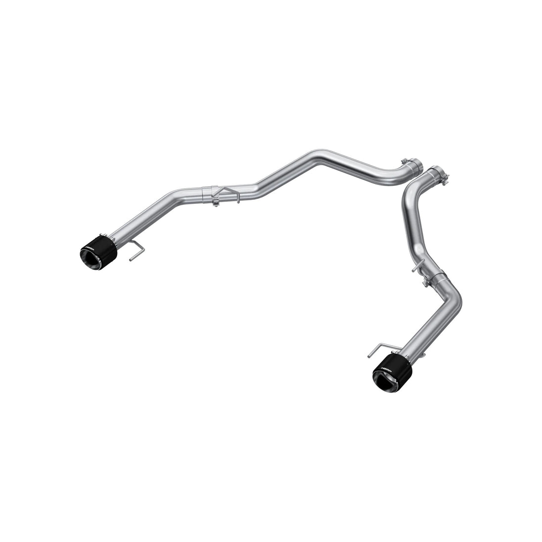 3in Axle ack Exhaust Dual Rear Exit Stainless