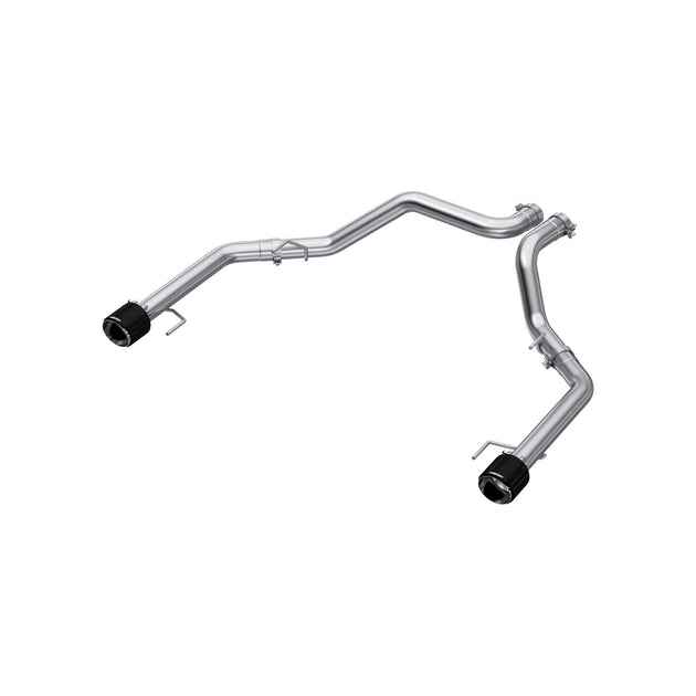 3in Axle ack Exhaust Dual Rear Exit Stainless
