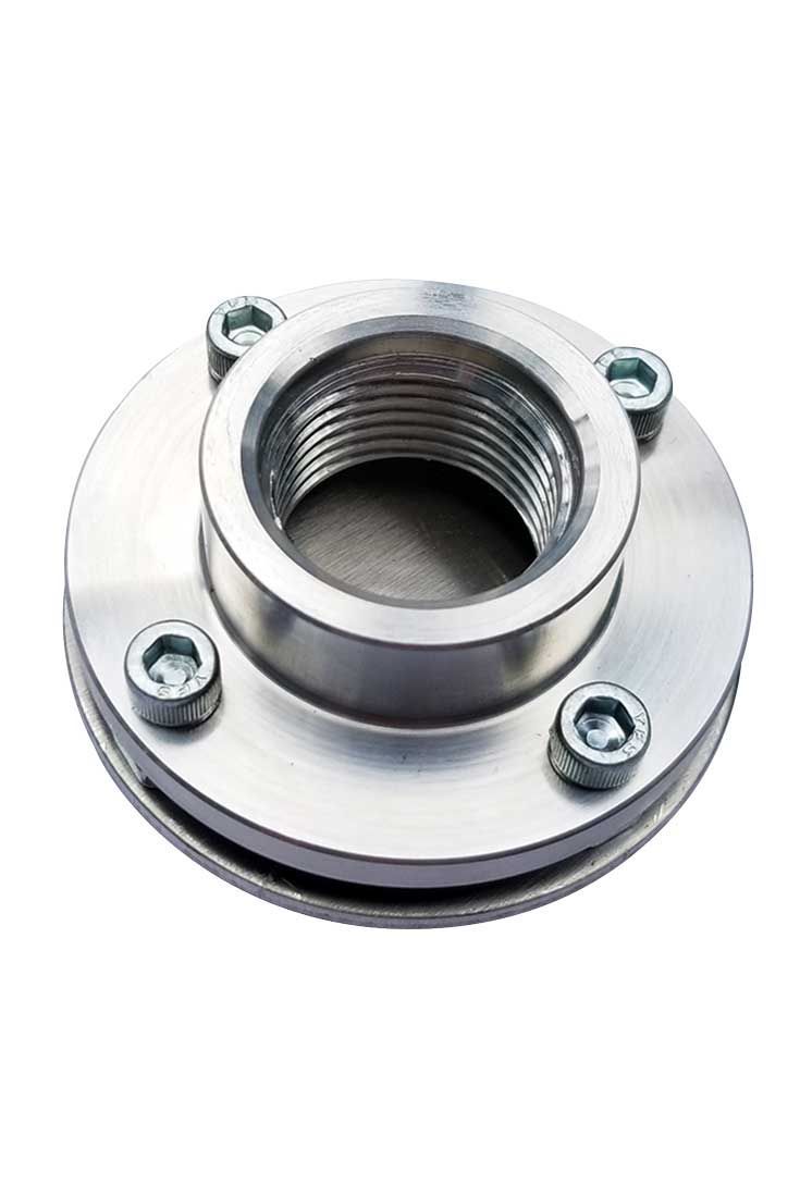 10an Female Fitting Non- Weld w/Baffle
